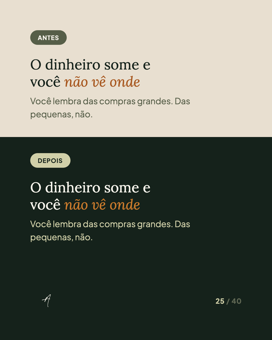 Modelo D5, Antes e depois