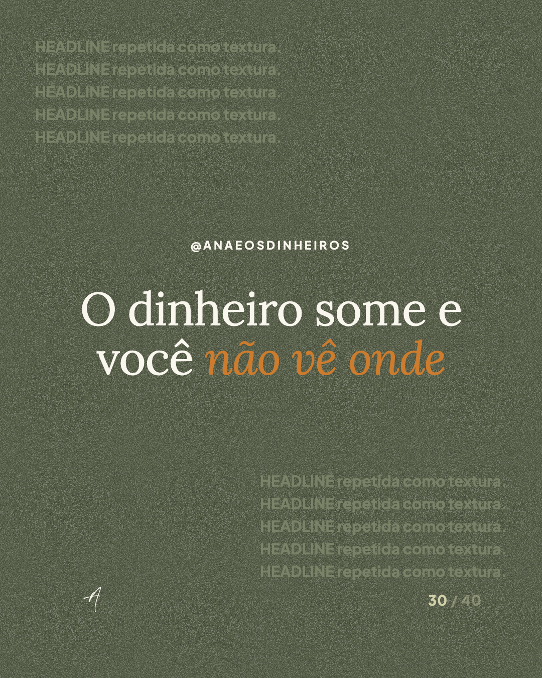 Modelo F1, Citação com grão e texto fantasma