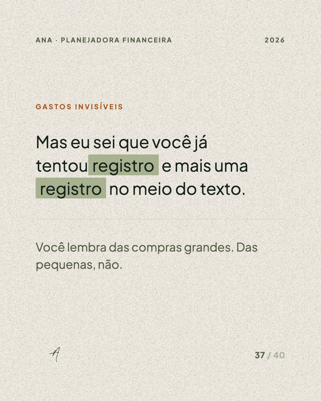 Modelo G3, Marcador nas palavras-chave